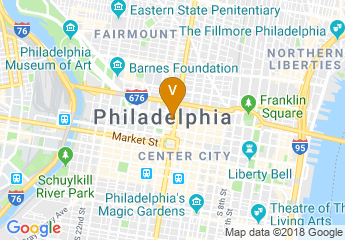 map of Pennsylvania Academy of the Fine Arts