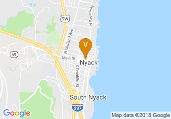 map of Nyack Chamber of Commerce