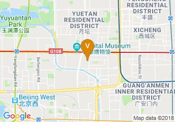 map of China People's Palace Hotel