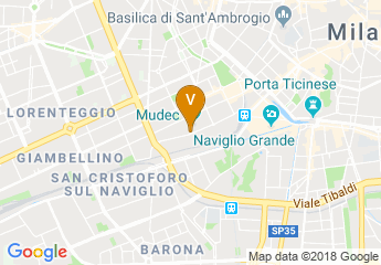 map of Padiglione Visconti
