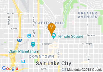 map of The Church of Jesus Christ of Latter-Day Saints Conference Center