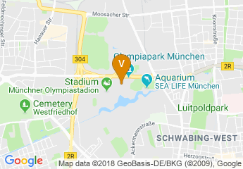 map of Olympiahalle