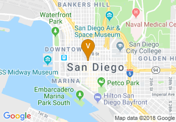 map of THE US GRANT, a Luxury Collection Hotel, San Diego