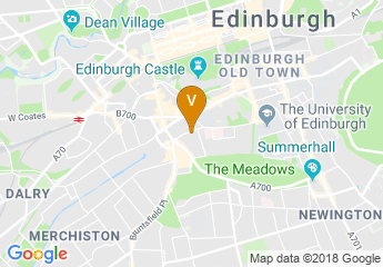 map of Edinburgh City Hotel