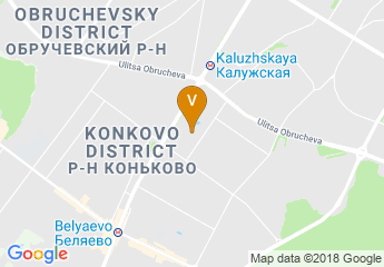 map of Institute of Control. VA Trapeznikova Run