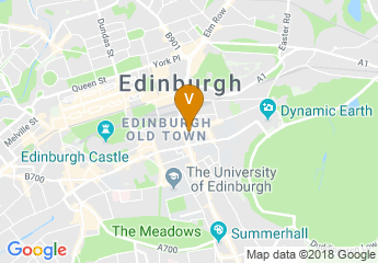 map of Radisson Blu Hotel, Edinburgh