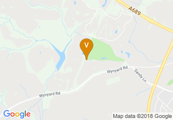 map of Wynyard Hall