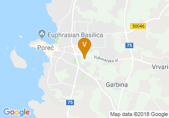 map of Sports hall "Žatika"