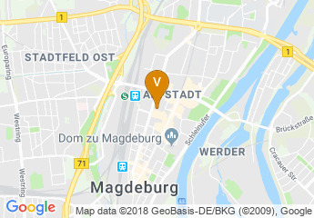 map of Maritim Hotel Magdeburg