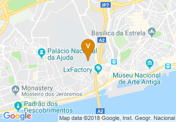 map of Higher Institute of Agronomy - University of Lisbon