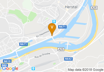 map of Liege Expo