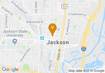 map of Jackson Marriott