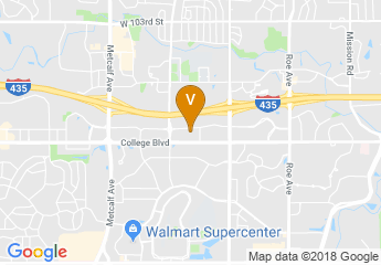 map of Overland Park Convention Center