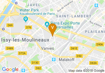 map of Hotel Mercure Paris Porte de Versailles Expo