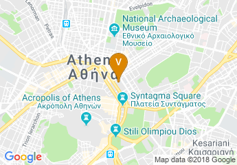 map of Deanery University of Athens