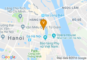 map of Hanoi Pearl Hotel