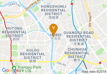 map of Holiday Inn Tianjin Riverside