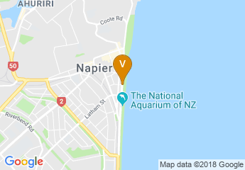 map of Napier Conference Centre