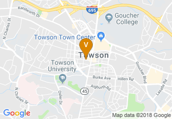 map of Towson Chamber of Commerce, Inc