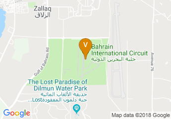 map of Bahrain International Circuit