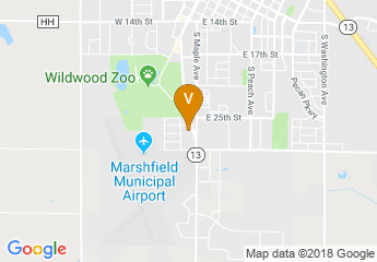 map of Hotel Marshfield
