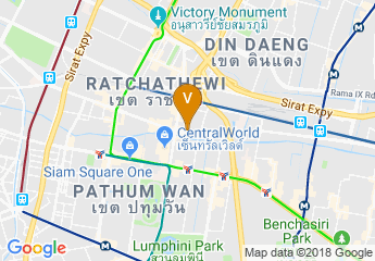 map of The Berkeley Hotel Pratunam