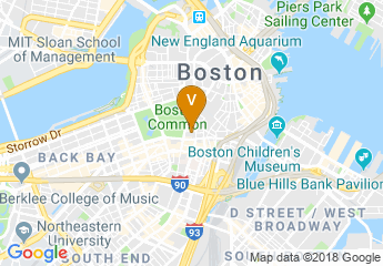 map of The Ritz-Carlton, Boston