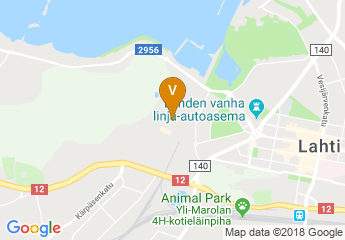 map of Lahti Sports and Exhibition Center,