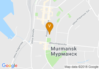map of Murmansk