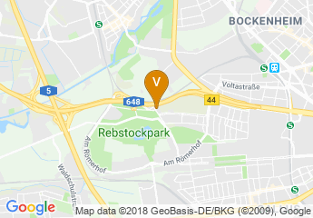 map of ibis Hotel Frankfurt City Messe