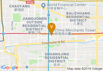 map of Wanda Vista Beijing