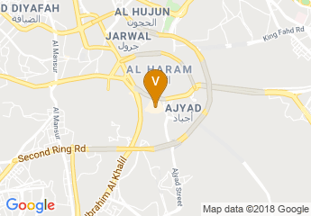 map of Mövenpick Hotel & Residences Hajar Tower Makkah