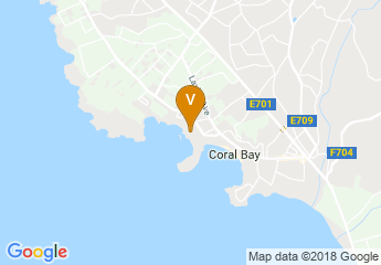 map of Coral Beach Hotel & Resort