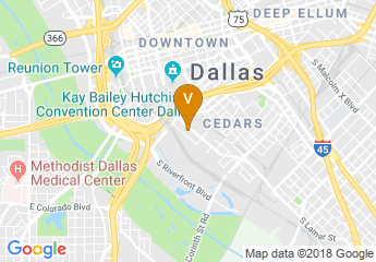 map of Gilley's Dallas