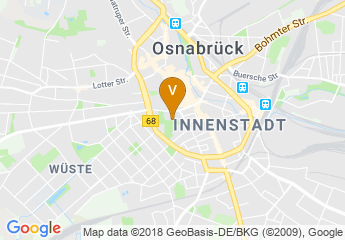 map of Osnabruck University