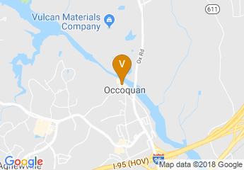 map of Occoquan Arts and Craft Craft Show