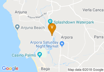 map of Park Regis Goa