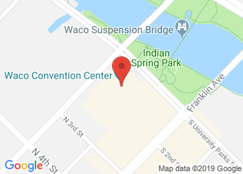 map of Waco Convention Center