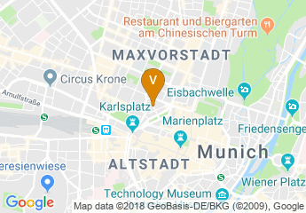 map of Conference Center Haus der Bayerischen Wirtschaft