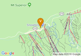 map of The Lodge at Snowbird