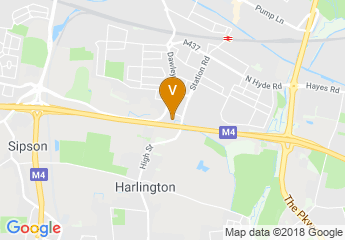 map of Hotel Mercure London Heathrow