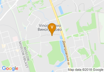 map of Holiday Inn Moscow - Vinogradovo
