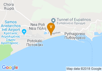 map of Doryssa Seaside Resort
