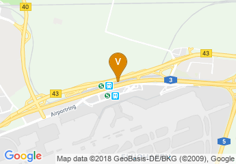 map of Hilton Frankfurt Airport