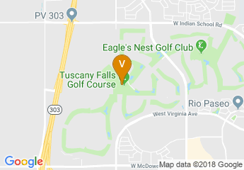 map of Tuscany Falls Country Club
