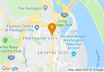 map of Embassy Suites by Hilton Crystal City National Airport