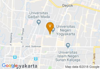 map of Universitas Negeri Yogyakarta