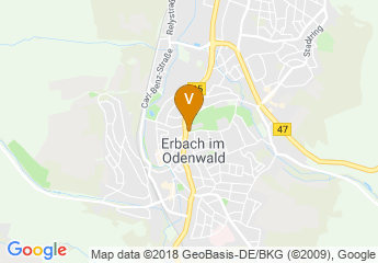 map of Erbacher Wiesenmarkt
