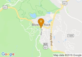 map of Blowing Rock Parks and Recreation Department