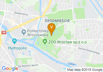 map of Wroclaw Congress Center (RCTB)